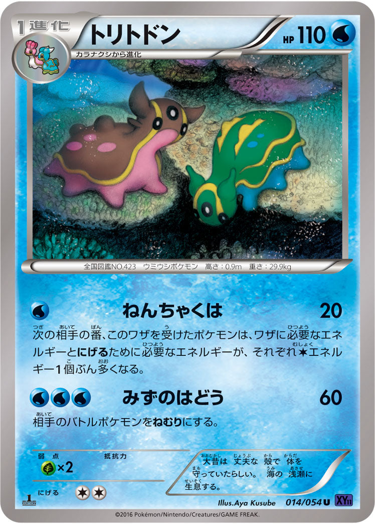 トリトドン[014/054][U][XY11紫]