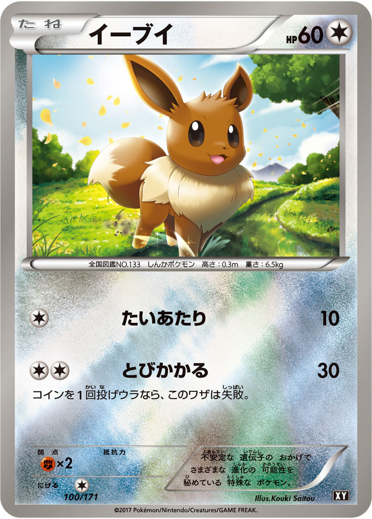 イーブイ(ミラー)[100/171][-][XY]