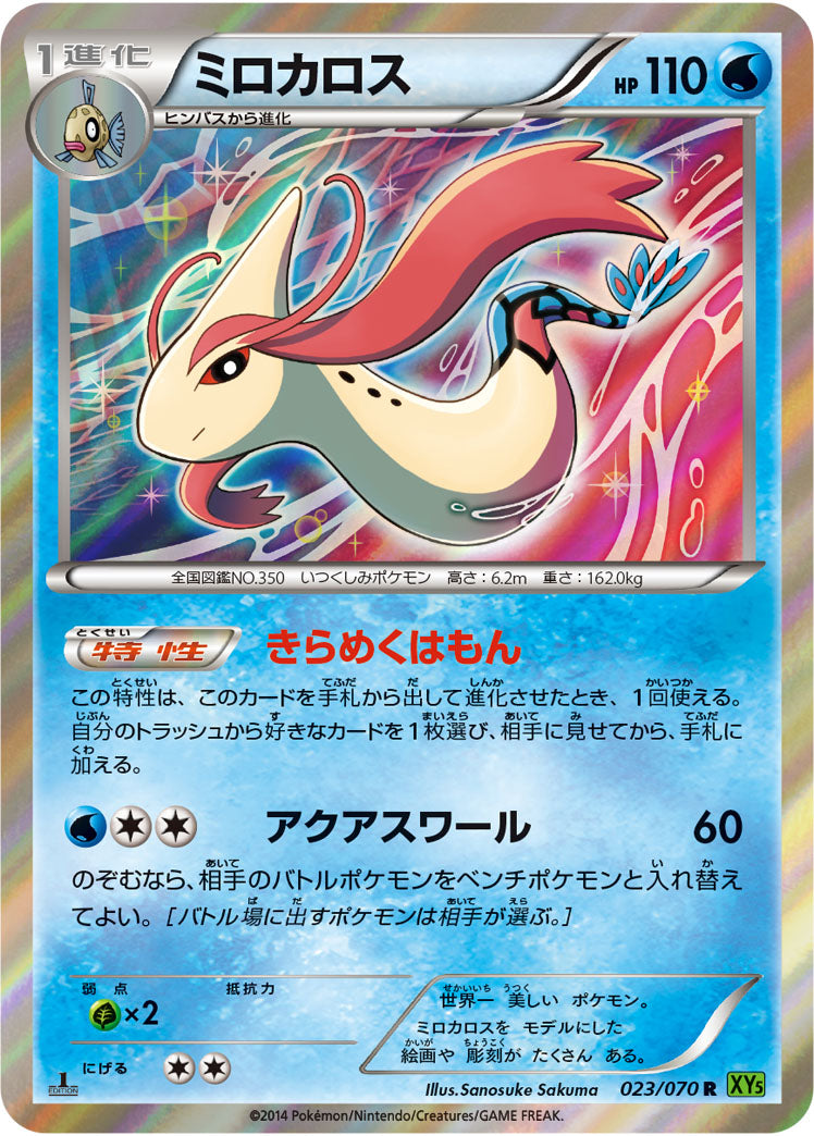 ミロカロス[023/070][R][XY5緑]