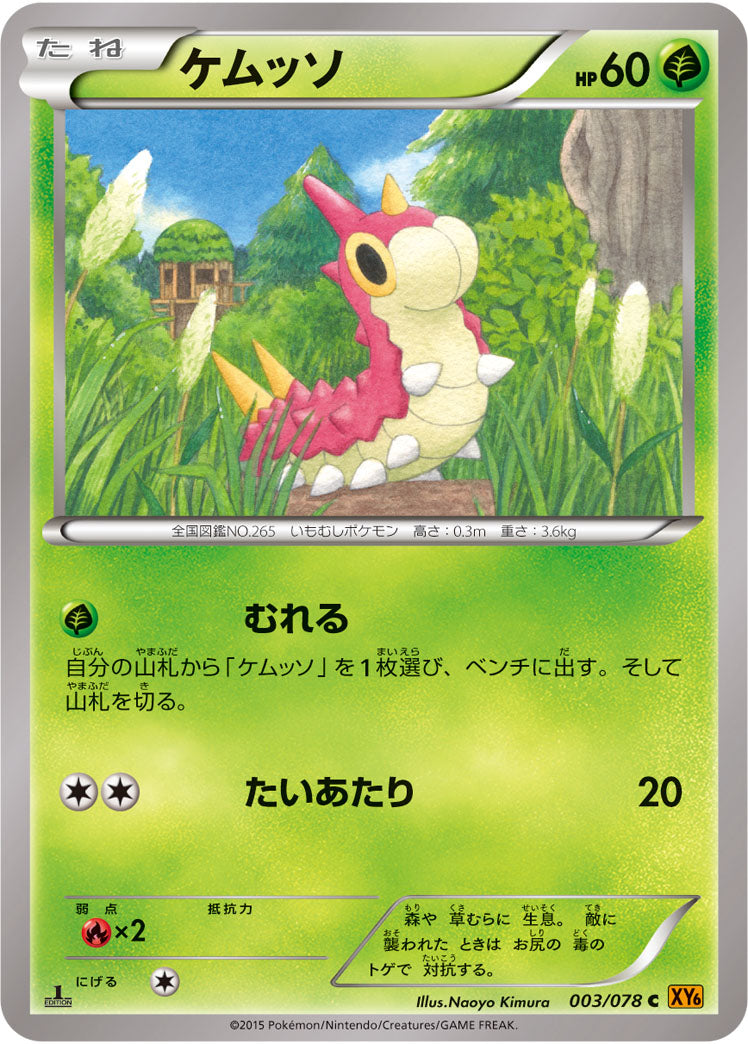 ケムッソ[003/078][C][XY6]