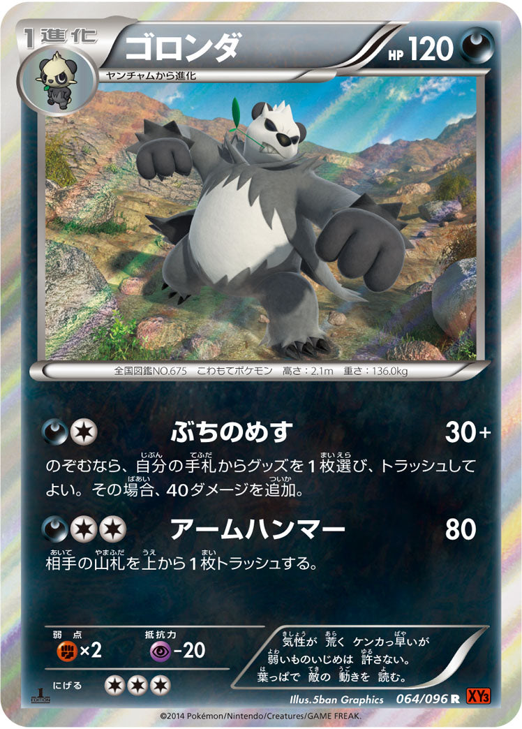 ゴロンダ[064/096][R][XY3]