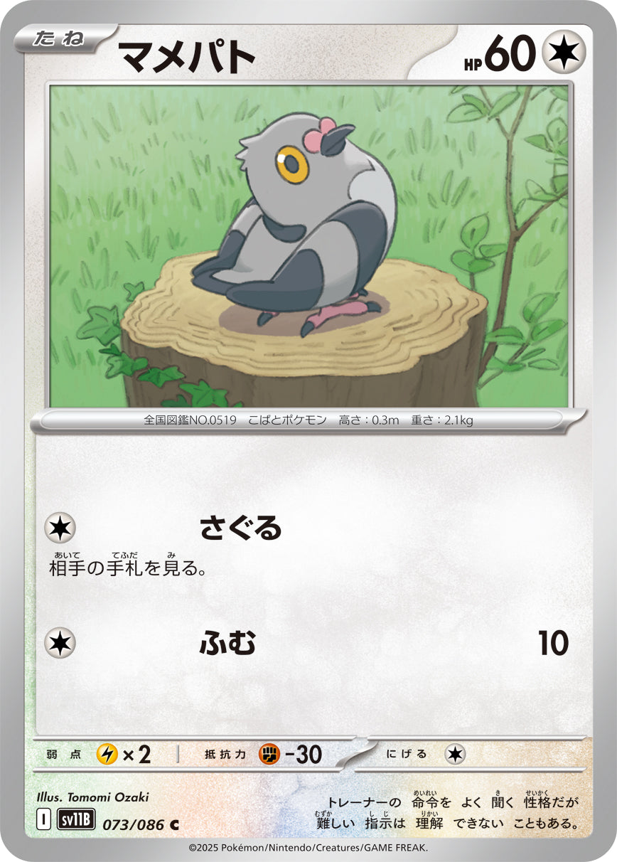 マメパト[073/086][C][SV11B]