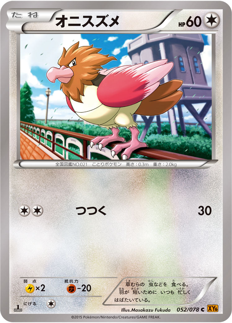 オニスズメ[052/078][C][XY6]