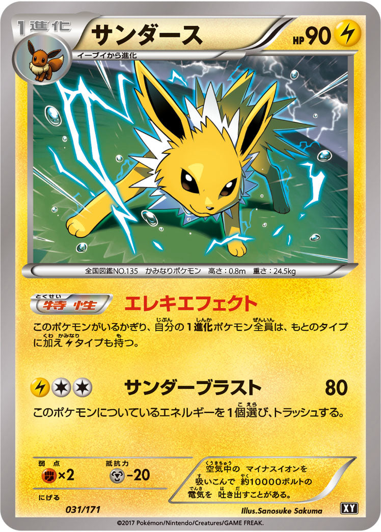 サンダース[031/171][-][XY]