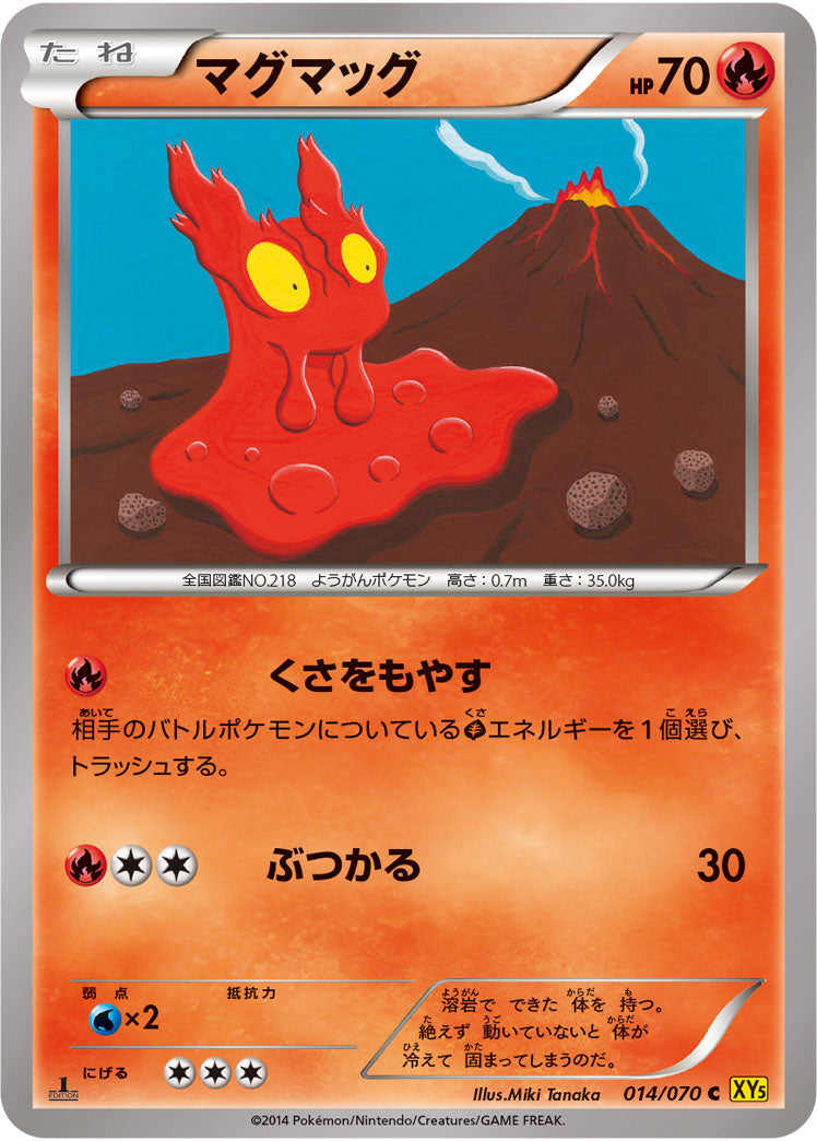 マグマッグ[014/070][C][XY5黄]