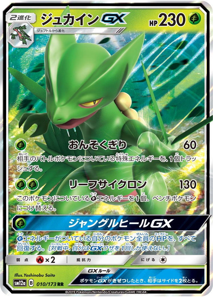 ジュカインGX[010/173][RR][SM12a]