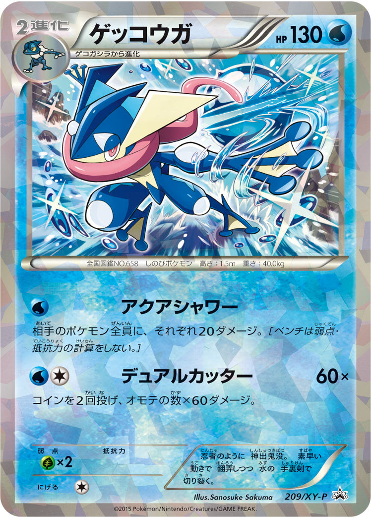 ゲッコウガ[209/XY-P][P][プロモ]
