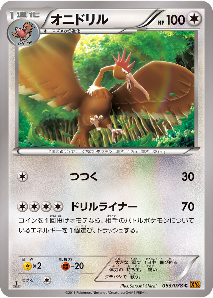 オニドリル[053/078][C][XY6]