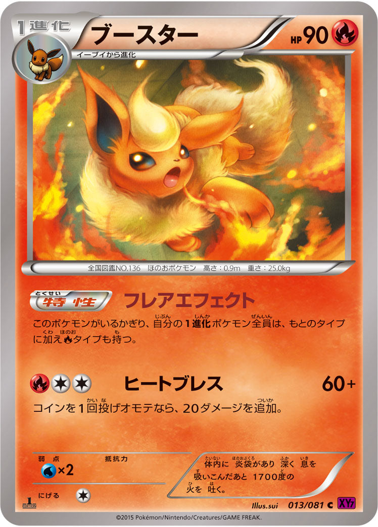 ブースター[013/081][C][XY7]