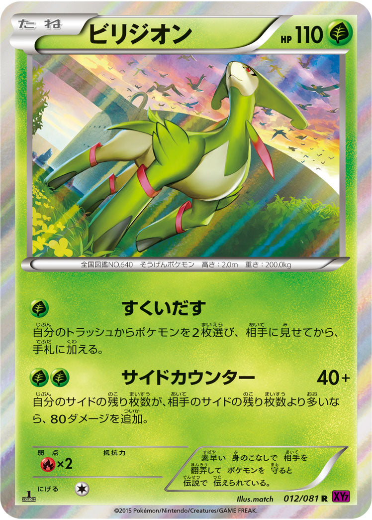 ビリジオン[012/081][R][XY7]