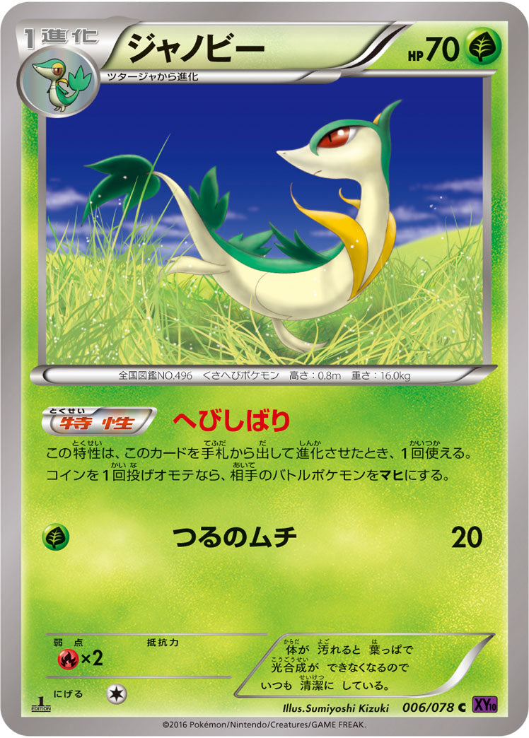ジャノビー[006/078][C][XY10]