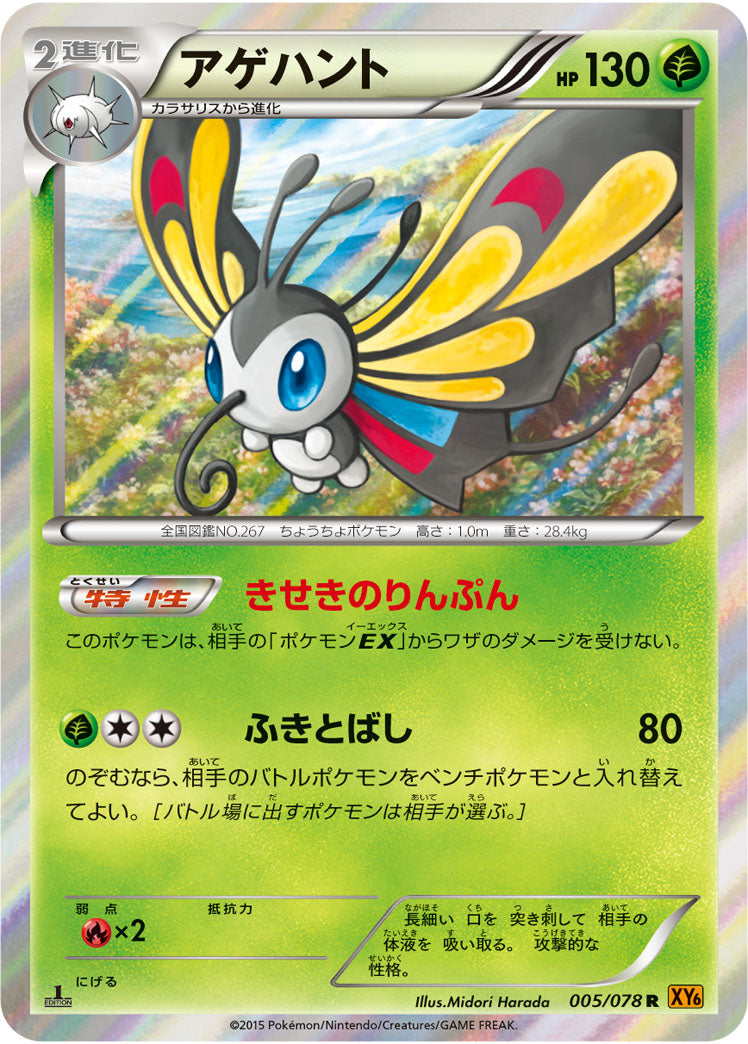 アゲハント[005/078][R][XY6]