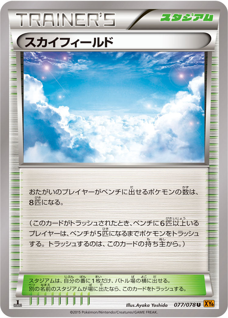 スカイフィールド[077/078][U][XY6]