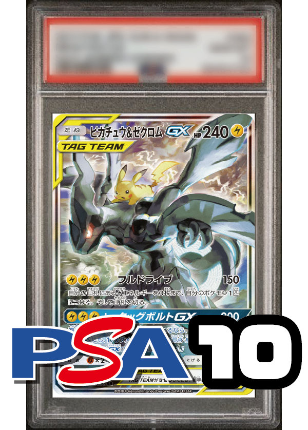【PSA10鑑定品】ピカチュウ&ゼクロムGX(スペシャルアート)[101/095][SR/SA][SM9]