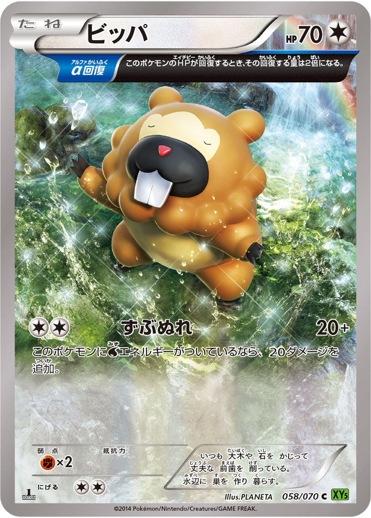 ビッパ[058/070][C][XY5緑]